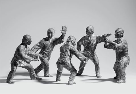 Poster 3: Bronzefiguren 5 Tiere